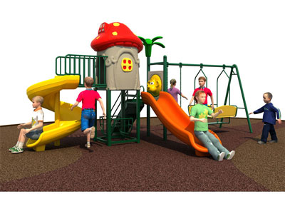 Cheap Kids Playhouse with Swing Set for Sale SJW-011